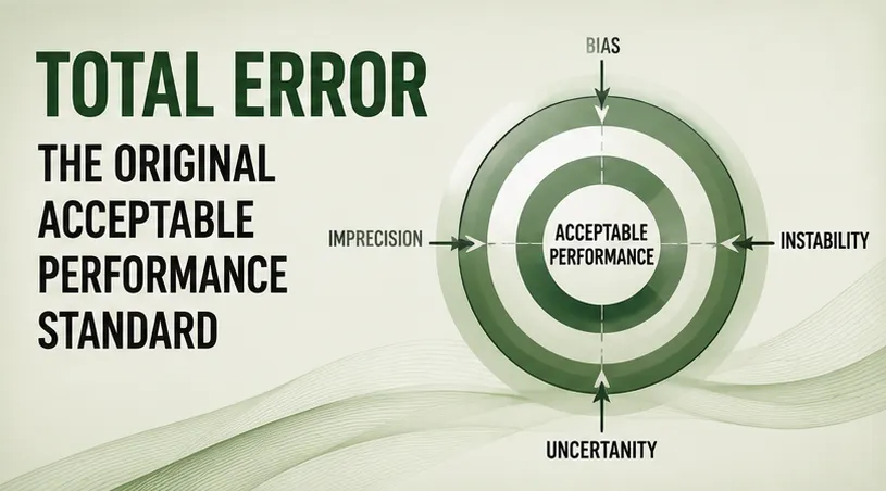 Total Error Acceptable, the original performance standard